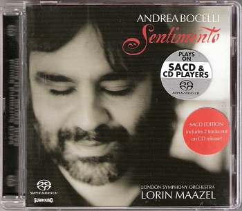 ANDREA BOCELLI / SENTIMENTO [Hybrid Multichannel/Stereo SACD]